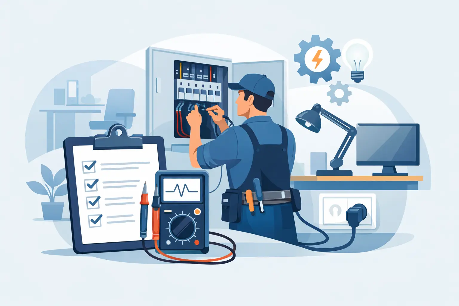 Office Electrical Maintenance Checklist
