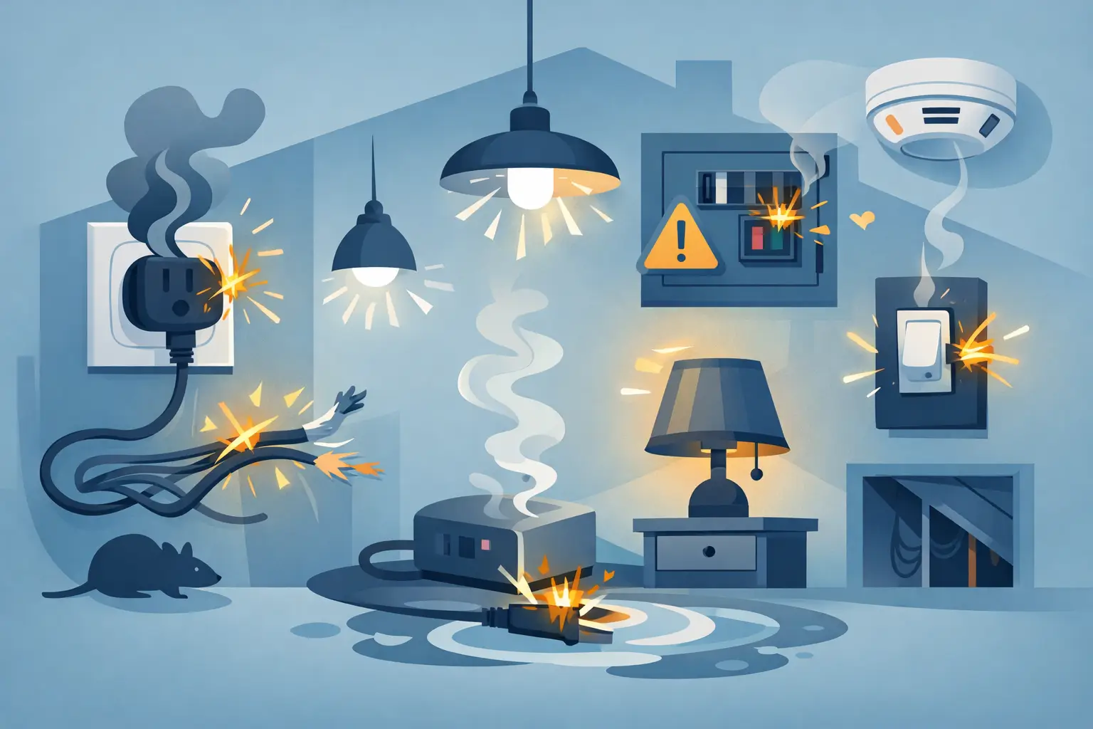9 Top Signs of Bad Wiring at Home