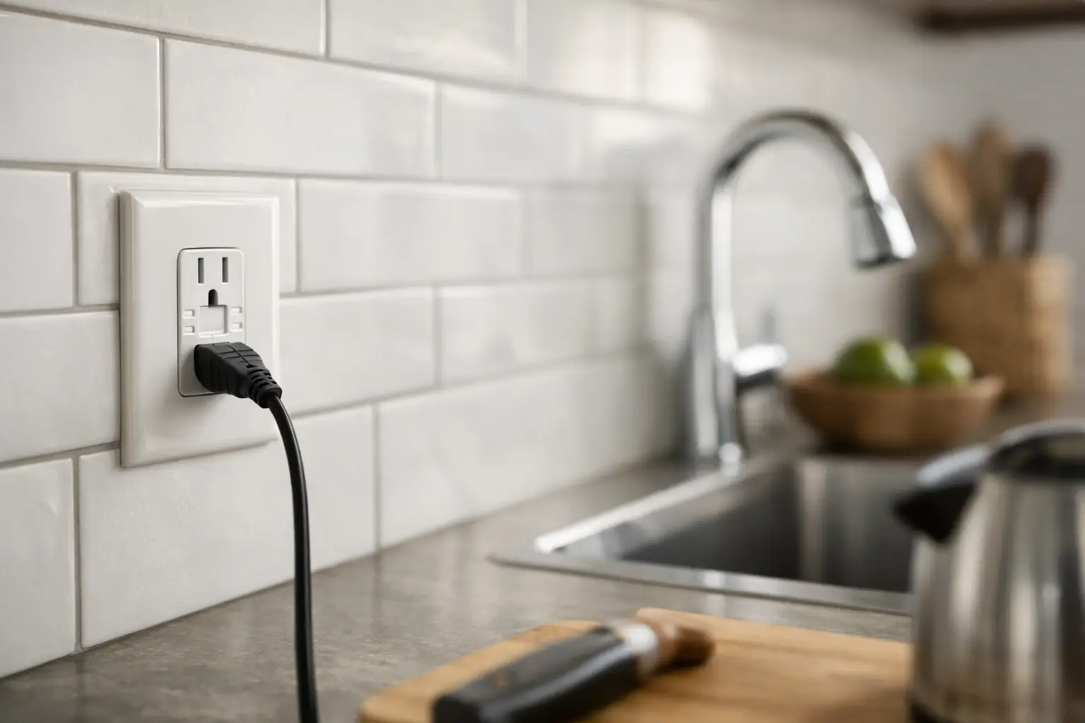 GFCI Outlets for Kitchens: What Your Home Needs